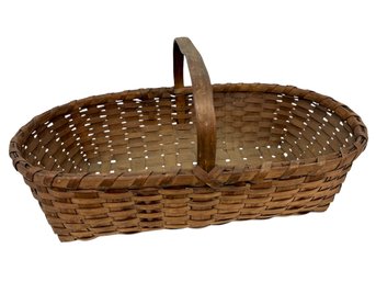 Early Oval Gathering Basket