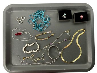 Lot Of Mostly Sterling Jewelry