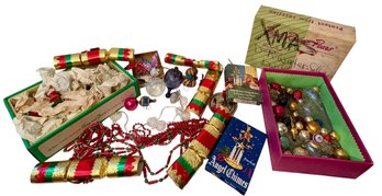 Lot Of Vintage Christmas Decoration