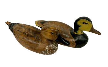Two 15 Inch Decoys