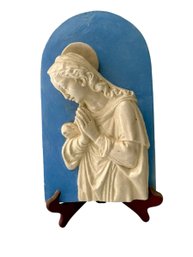 Madonna Ceramic Wall Plaque - Italian 7x12