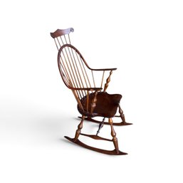 D.R. Dimes Comb Back Rocker