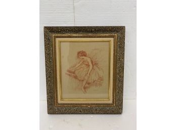 Ballerina Degas Print