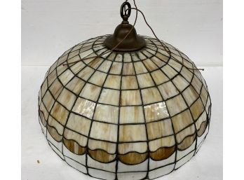 Hanging Slag Glass Lamp Shade
