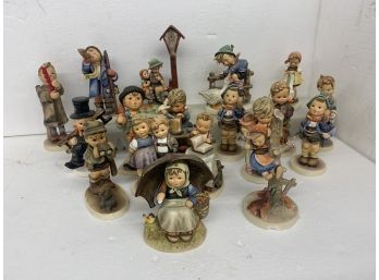 Lot Of 18 Misc Goebel / Hummels - No Boxes - Note: Two Are Chipped