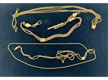 Three Early Watch Fobs