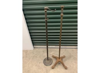 Two Iron And Copper Water Sprinklers