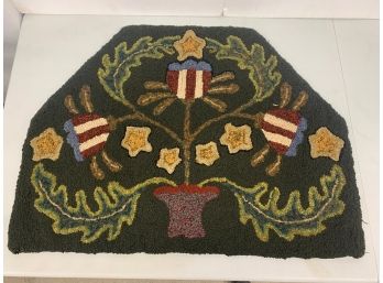 Hand Hooked Hearth Mat 25x32