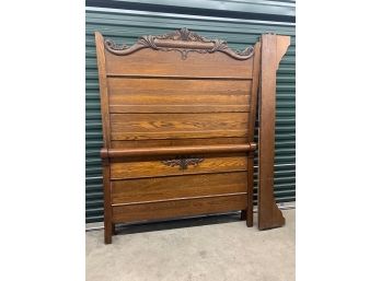 Three Piece Vintage Oak Bedroom Set
