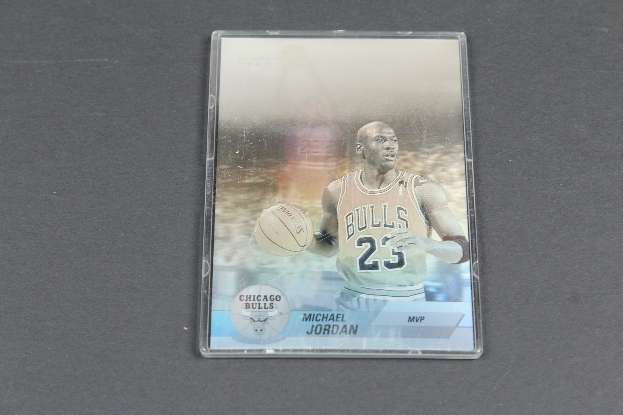 michael jordan holographic basketball card 1992-93 Upper Deck MVP Hologram Complete Set 1-36 w/ Michael Jordan PSA 8