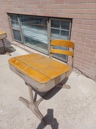 Vintage School Desk - Not Steve And Joan