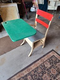 Vintage Child's School Desk
