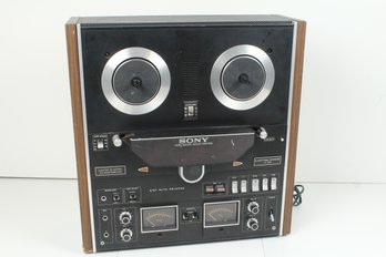 Vintage Sony TC-580 Reel To Reel Tape Player Recorder