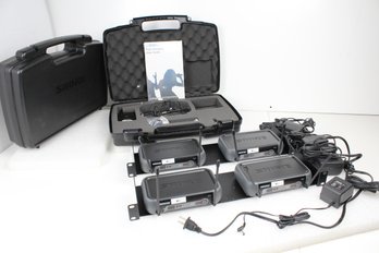 Lot Of Shure PGX4 PGX1 Wireless Mic Systems Rack Mount - No Shipping