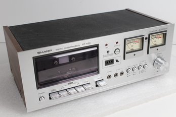 Vintage Sharp RT-1155 Stereo Cassette Deck Tape Player - No Shipping