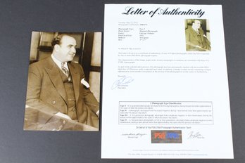 Original 1931 Photo Of Al Capone From Chicago Tribune With PSA/DNA Authentication
