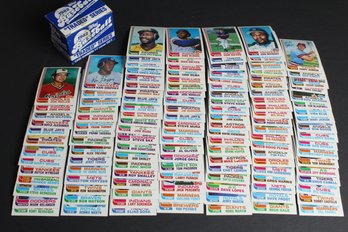 1982 Topps Baseball Card Set - Traded Series - Almost Complete With Box