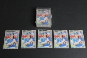 Lot Of 38 1989 Fleer Gregg Jefferies Baseball Cards #38 New York Mets