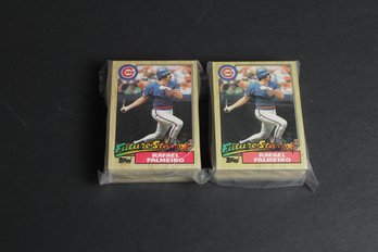 Lot Of 100 Topps 1987 Future Stars Baseball Cards - Rafael Palmeiro #634 Chicago Cubs