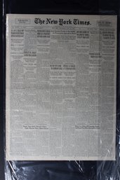 1935 New York Times Dutch Schultz And Karpis Gang