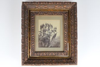 Old Civil War Photo Taken In 1864 At Lookout Mountain Tennessee