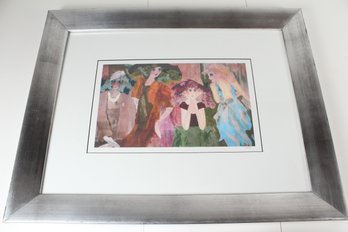 Framed Contemporary Art Print By Cathy Heno-Suffel - Numbered And Signed - No Shipping