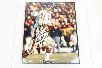 Chicago Bears Football Player And 1979 HOF #51 Dick Butkus Signed Photo
