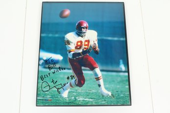 Kansas City Chiefs Football Player & HOF #89 Otis Taylor Signed Photo