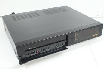 Sharp VC-A5206 VCR Video Cassette Recorder VHS - Works - No Shipping