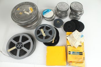 Lot Of Vintage 16mm Film Reels - No Shipping