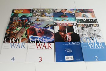 Lot Of 20 Marvel Comics - Assorted Superhero, Mostly Civil War Series