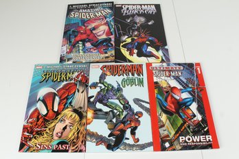 Lot Of 5 Marvel Spiderman Softcover Graphic Novels
