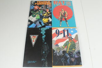 Lot Of 4 Graphic Novels - Assorted Genres