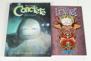 Lot Of 2 Graphic Novels - Sci-Fi & Spooky