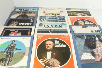 Lot Of CED Video Disc Movies - Star Wars, Star Trek, Mad Max, 007 - No Shipping