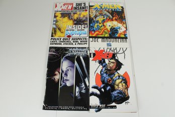 Lot Of 4 Graphic Novels - X-Men