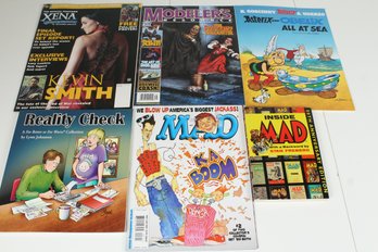 Lot Of 6 Assorted Nerdy Magazines & Books