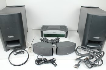Bose AV3-2-1 Media Center, PS3-2-1 Acoustimas Subwoofer, More Bose Speakers - No Shipping