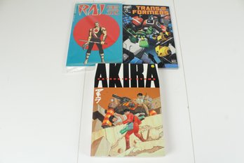 Lot Of 3 Graphic Novels - Assorted Genres