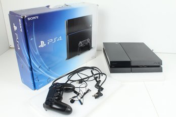Playstation 4 Gaming Console With Box And Controller - Used