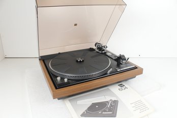 Vintage Dual 604 Stereo Turntable Record Player W Shure V15 - No Shipping