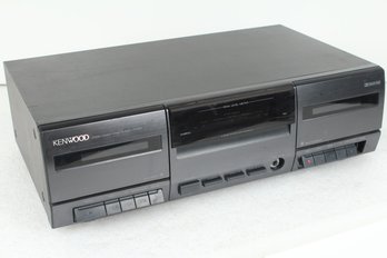 Kenwood CT-201 Dual Cassette Deck Tape Player - No Shipping