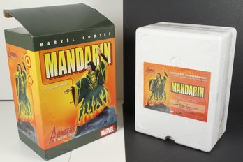 Marvel Comics Mandarin Statue Marvel Avengers & Adversaries New In Box