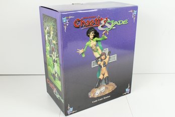 Brian Pulido's Chastity And Jade Cold Cast Statue From Chaos Comics New In Box
