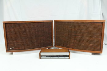 Vintage Bose 901 Series IV Speakers With Equalizer - No Shipping
