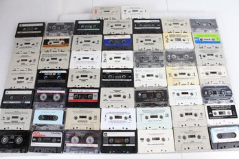 Box Of Assorted Cassette Tapes - No Cases - No Shipping