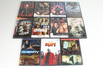 DVDs For People Who Love Action, Suspense, And Horror Movies - 12 DVDs