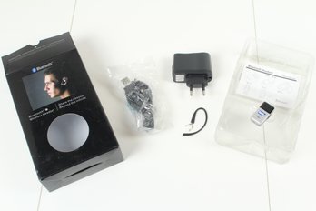 Bluetooth Wireless Headset With SAP Logo On Earpiece