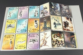 Adult Content:  1993 Frazetta II The Legend Continues Trading Cards - Complete Base Set