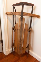 Vintage FLEXIBLE FLYER SLED, Wood Sled
